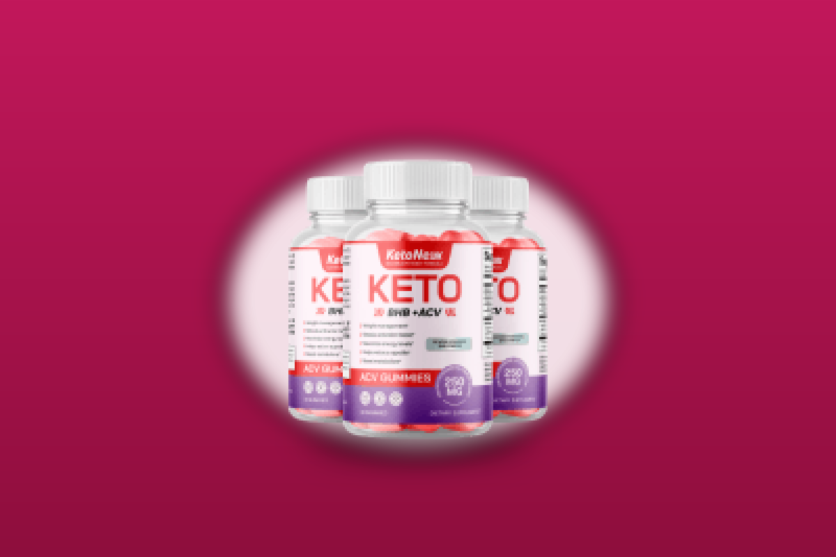 Ketonex KETO BHB + ACV gummies — flacon métabolisme